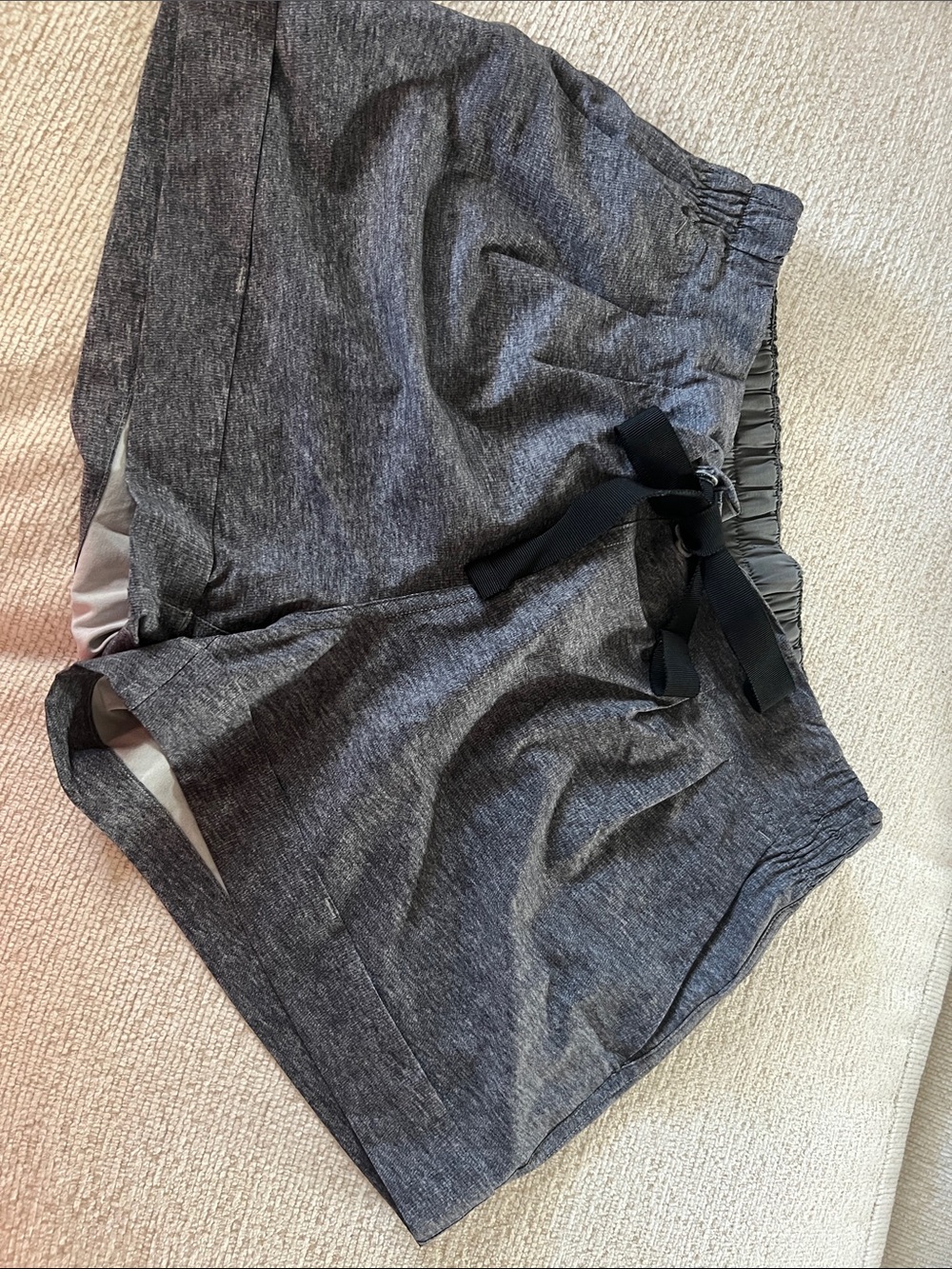 lululemon athletica Women’s Athletic Shorts in Heather Charcoal